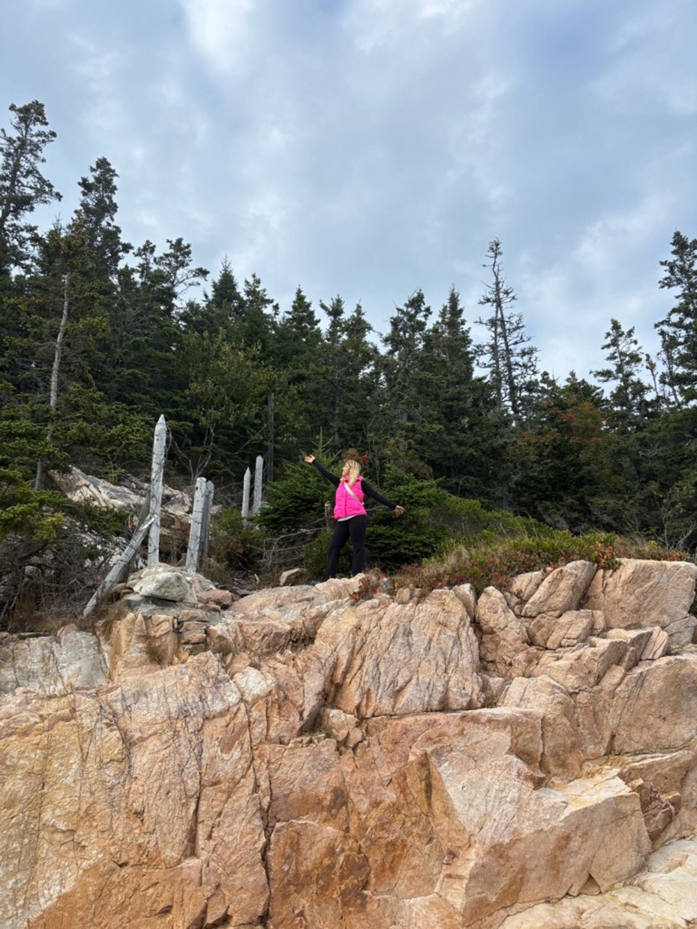 Women’s Pink Outdoor Vest